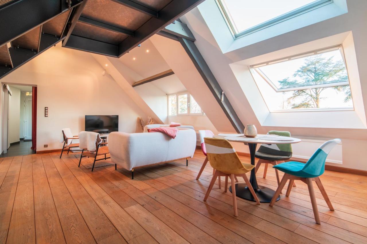 Loft Les Deux Cedres Avec Vue Panoramique Leilighet Charleville-Mézières Eksteriør bilde