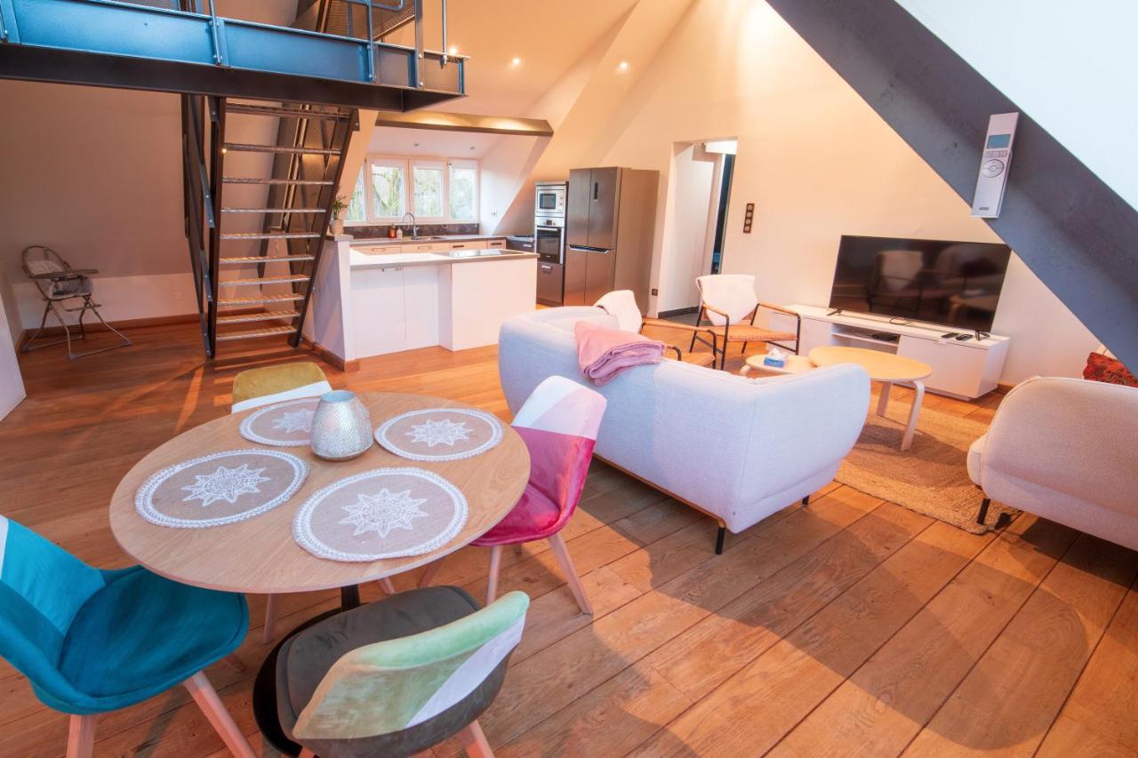 Loft Les Deux Cedres Avec Vue Panoramique Leilighet Charleville-Mézières Eksteriør bilde